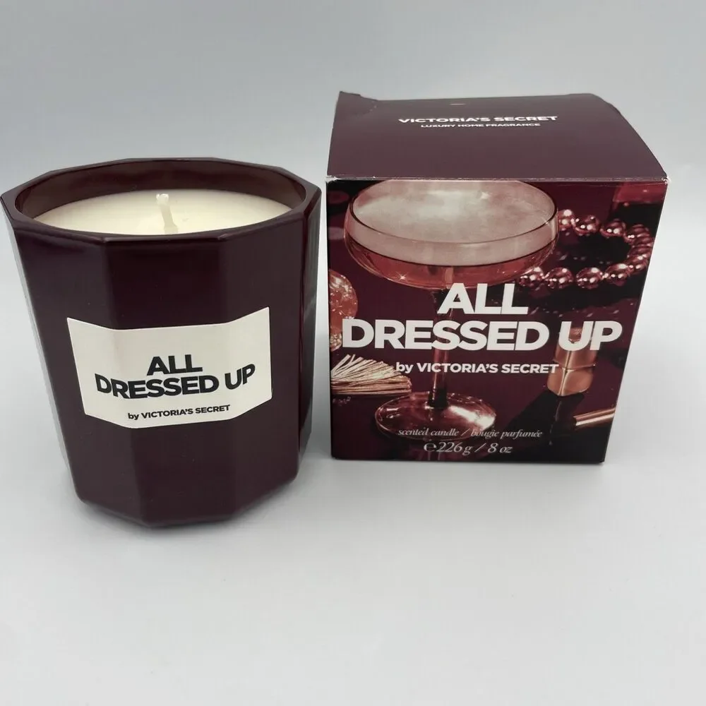 Victoria's Secret All Dressed Up Luxury Scented Candle 8.4oz New in Box